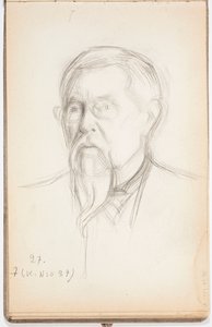 Bank Manager Fredrik Kristian Jeremias Nybom by Eero Järnefelt