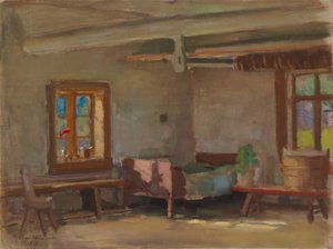 Interior by Eero Järnefelt
