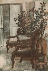 Interior of Suviranta by Eero Järnefelt