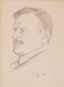 Jean Sibelius by Eero Järnefelt