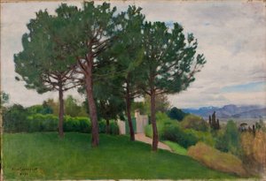 Park Landscape by Eero Järnefelt