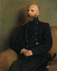 Portrait of Colonel R. Schulman by Eero Järnefelt