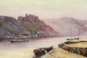 The Rhine: Rheinfels and St Goar
