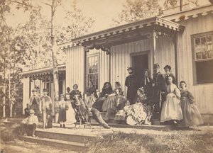 Group on Porch