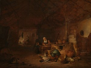 Interior of a Barn