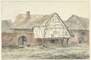 Farmhouse with a Wall