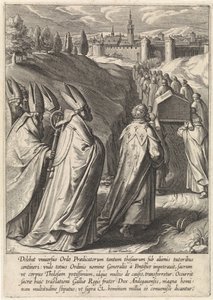 Coffin of Thomas Aquinas Brought to the Dominican Church of Toulouse, The Life of Saint Thomas Aquinas