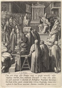 Canonization of Thomas Aquinas by Egbert van Panderen