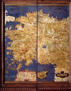 Anatolia Map Made by Egnazio Danti