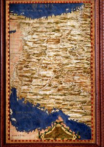Persia (Iran) Map by Egnazio Danti