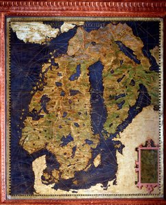 Scandinavia: Norway, Sweden, Finland. Map by Egnazio Danti