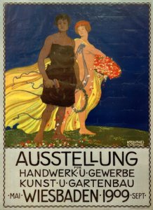 Exhibition for Craft and Trade, Art and Horticulture, Wiesbaden by Egon Josef Kossuth