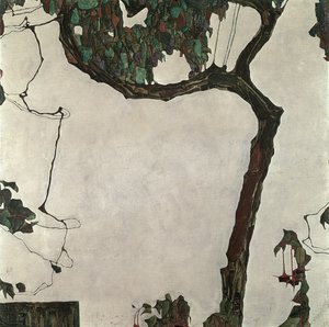 Autumn Tree, 1909 by Egon Schiele