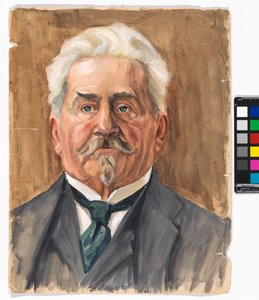 E. Mayer: Portrait of Leopold Czihaczek by Egon Schiele
