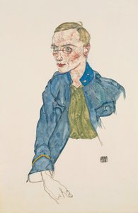 One-Year Volunteer Corporal by Egon Schiele