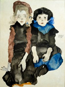 Kids by Egon Schiele