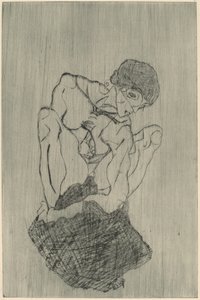 Kummernis by Egon Schiele