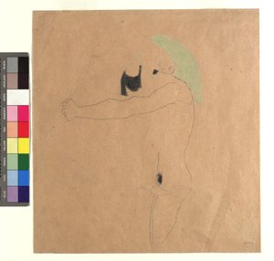 Loving Couple by Egon Schiele