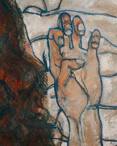 Reclining Woman by Egon Schiele