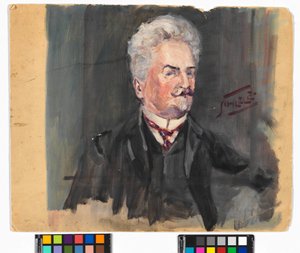 Portrait Leopold Czihaczek by Egon Schiele