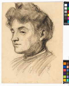Portrait of Marie Schiele by Egon Schiele