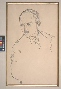 Portrait of Guido Arnot by Egon Schiele