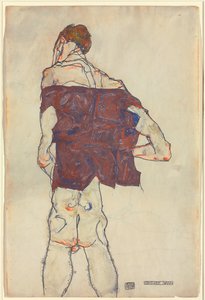 Standing Man by Egon Schiele
