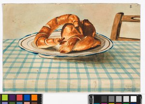 Still Life with Pastry Plate