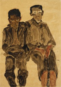 Two Seated Boys