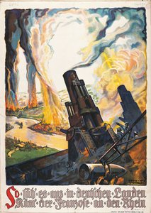 Propaganda poster from World War I