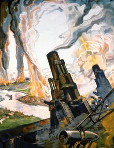 Propaganda poster from World War I