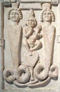 Harpocrates on Lotus, Coptic by Egyptian