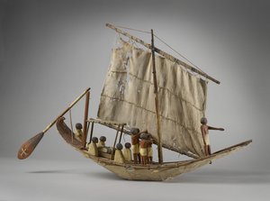 Model Funerary Boat, from Beni Hasan, Probably Middle Kingdom