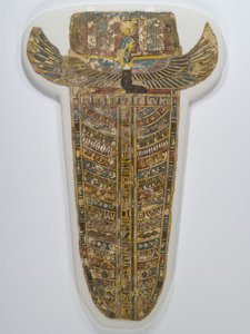 Painted Mummy Covering (Apron), 305-30 BC by Egyptian