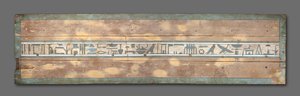 Lid of the coffin of Senbi, Middle Kingdom, c.1918-1859 BC