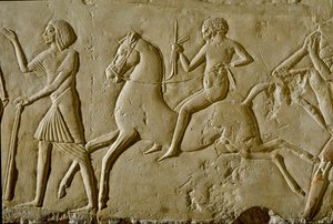 Relief with Warrior on Horseback