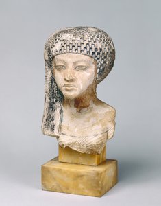 Head of Amarna Princess, c.1353-37 BC by Egyptian 18th Dynasty