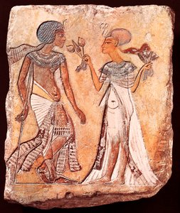 King Smenkhkare and His Wife Meritaton