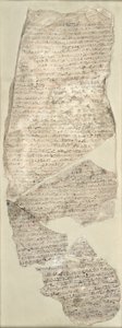 Sinuhe Ostracon, New Kingdom by Egyptian 18th Dynasty