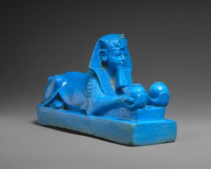 Sphinx of Amenhotep III, possibly from a Model of a Temple, c.1390–1352 BC