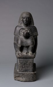 Statue of Minemheb by Egyptian 18th Dynasty