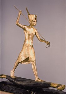 The Harpooner, from the Tomb of Tutankhamun (c.1370-1352 BC) New Kingdom by Egyptian 18th Dynasty