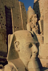 Colossal head of Ramesses II, New Kingdom