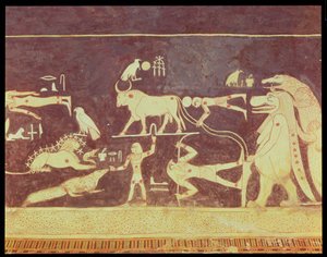 Constellations, from the funerary chamber of the Tomb of Seti I, New Kingdom, 1294-1279 BC
