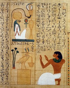 Hymn to the God Ra and to the Sacred Bird (detail)