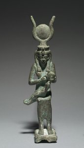 Statuette of Isis and Horus
