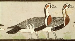 Meidum geese, from the Tomb of Nefermaat and Atet, Old Kingdom, c.2620 BC