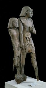 Anonymous Couple Known as the Memphis Couple, Old Kingdom