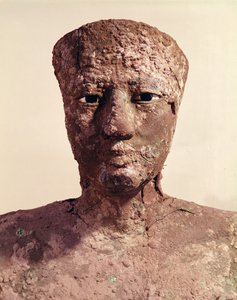 Statue of Pepi I (detail of the head) by Egyptian 6th Dynasty