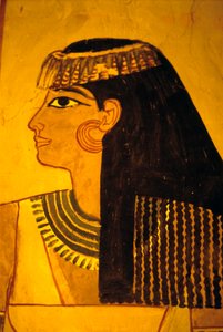 Wall painting, Tomb of Sennufer Tomb of the Nobles, Thebes